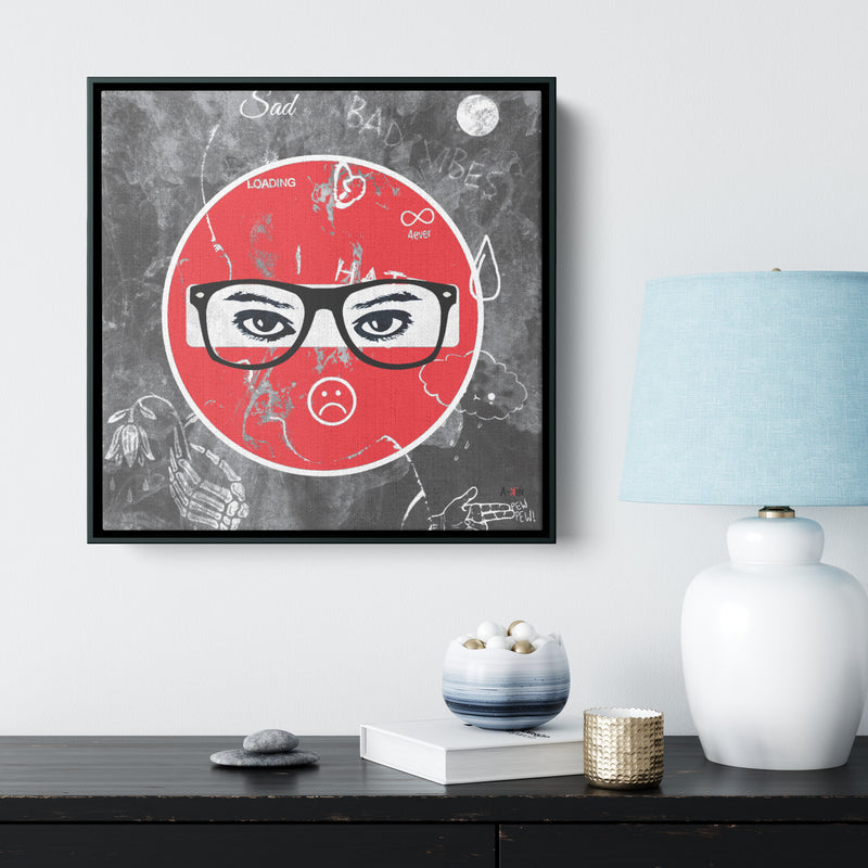 Stop Looking Wood Frame