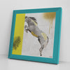 Stuck Printed Illusion Frame Blue
