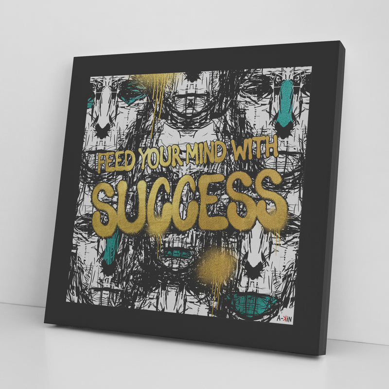 Success Printed Illusion Frame Black