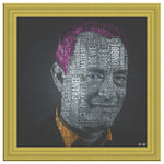 T Hanks Color Printed Illusion Frame Yellow
