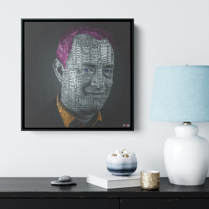 T Hanks Color Wood Frame