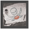 Tampa Bay Buccaneers Printed Illusion Frame Black