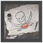 Tampa Bay Buccaneers Printed Illusion Frame Black