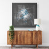 Tampa Bay Lightning Printed Illusion Frame Black