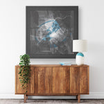 Tampa Bay Lightning Printed Illusion Frame Black