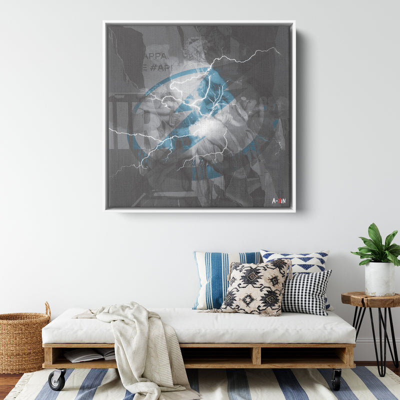 Tampa Bay Lightning Wood Frame