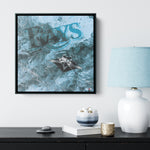 Tampa Bay Rays Wood Frame