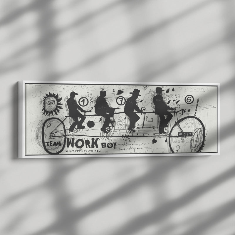 Team Work Framed Art