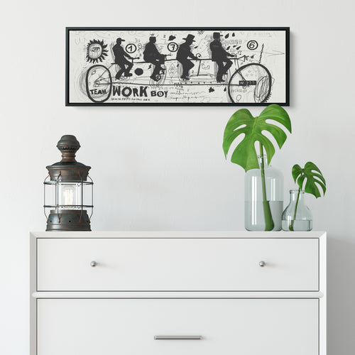 Team Work Framed Art
