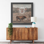Texas Rangers Printed Illusion Frame Black