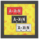 The Artist Printed Illusion Frame Black