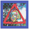 The Einstein Tongue Printed Illusion Frame Blue