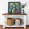 The Rich Printed Illusion Frame Black