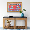 The Story Printed Illusion Frame Gold
