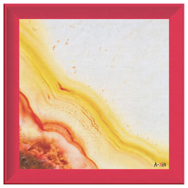 The Sun Printed Illusion Frame Red