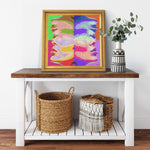 The Time Lost Printed Illusion Frame Gold
