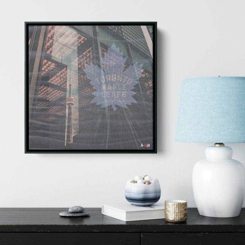 Toronto Maple Leafs Wood Frame