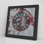 Toronto Raptors Printed Illusion Frame Black