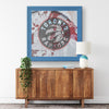 Toronto Raptors Printed Illusion Frame Blue