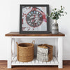 Toronto Raptors Printed Illusion Frame Black