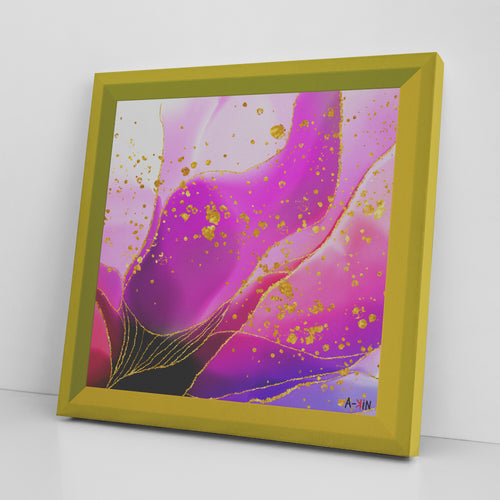 Tulipa Printed Illusion Frame Yellow