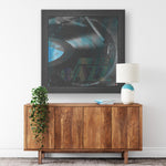 Utah Jazz Printed Illusion Frame Black