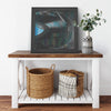 Utah Jazz Printed Illusion Frame Black