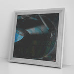 Utah Jazz Printed Illusion Frame White