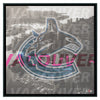 Vacouver Canucks Wood Frame