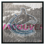 Vacouver Canucks Wood Frame