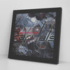 Washington Capitals Printed Illusion Frame Black