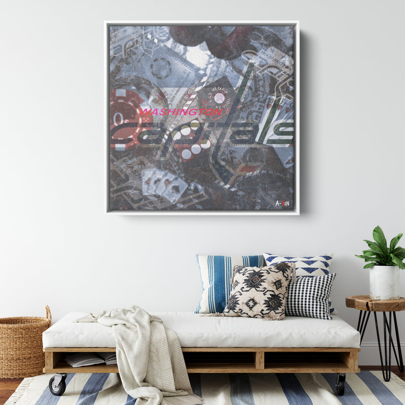 Washington Capitals Wood Frame