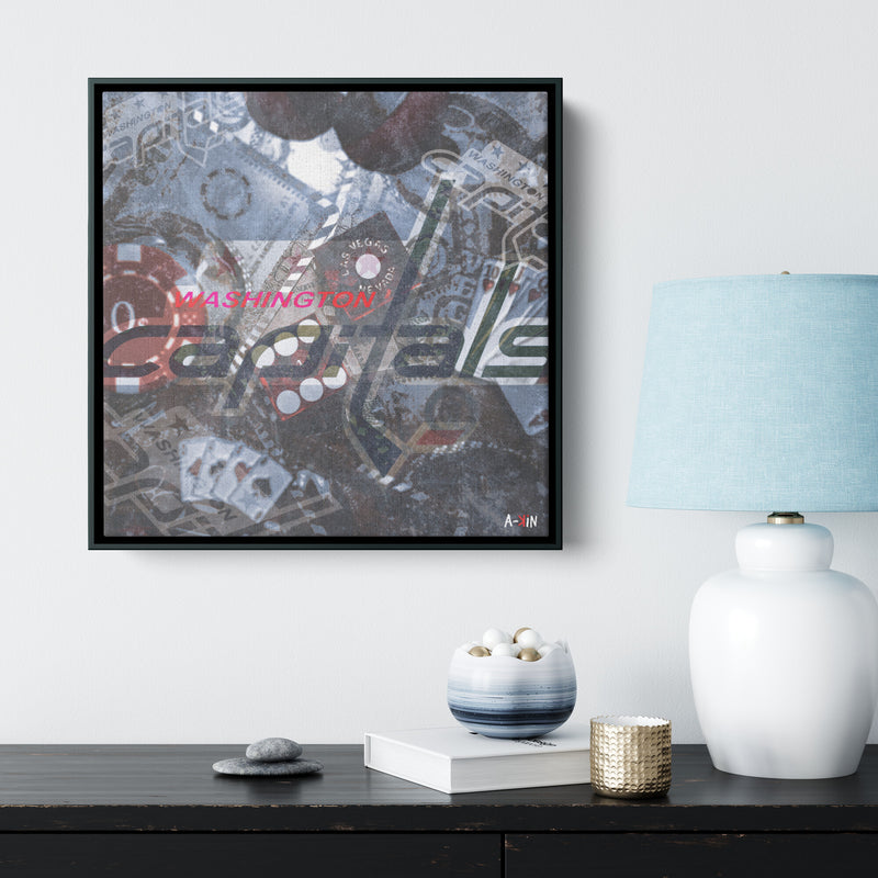 Washington Capitals Wood Frame