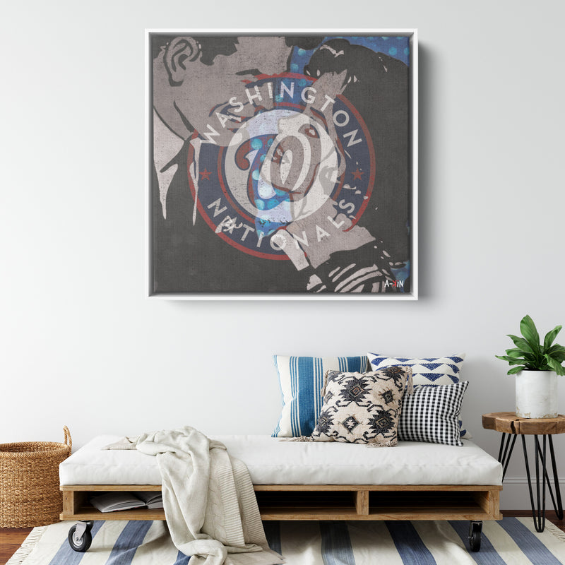 Washington Nationals Wood Frame