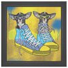 Whats In My Shoes Printed Illusion Frame Black