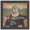 Why So Serious Printed Illusion Frame Black