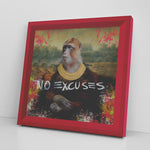 Why So Serious Printed Illusion Frame Red