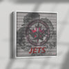 Winnipeg Jets Wood Frame