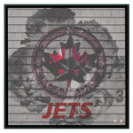 Winnipeg Jets Wood Frame