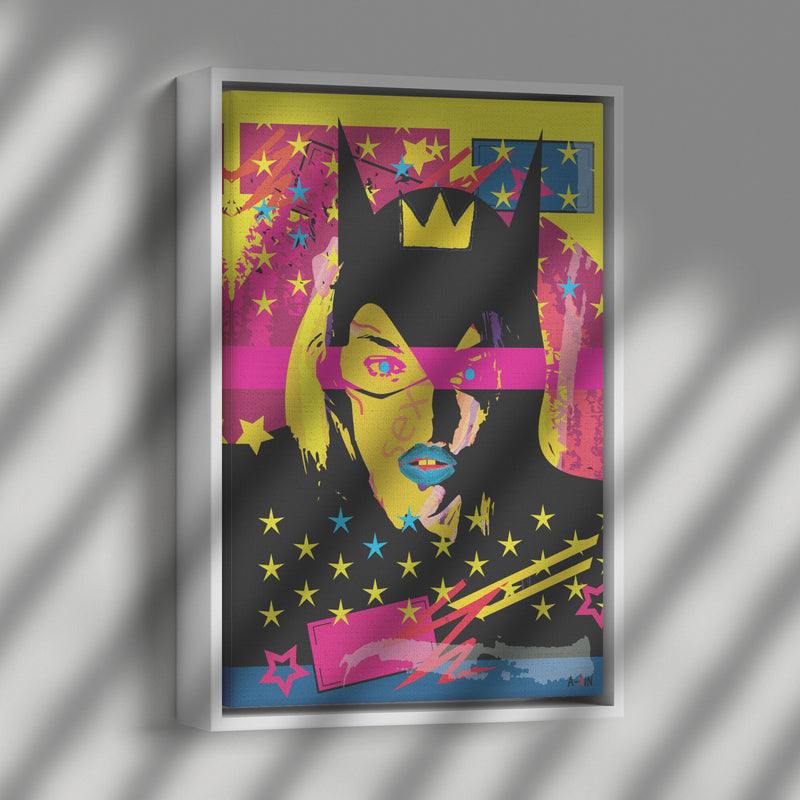 Woman In Love Batman Wood Frame
