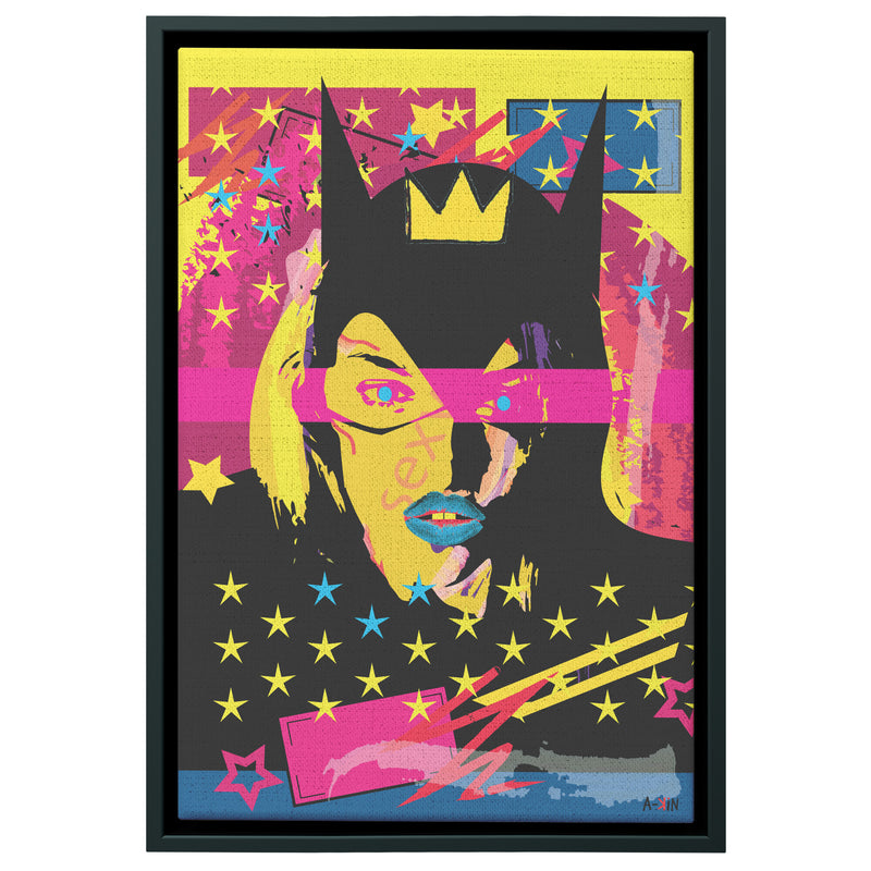 Woman In Love Batman Wood Frame