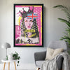 Woman In Love England Wood Frame