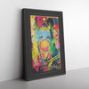 Woman In Love Mickey Printed Illusion Frame Black