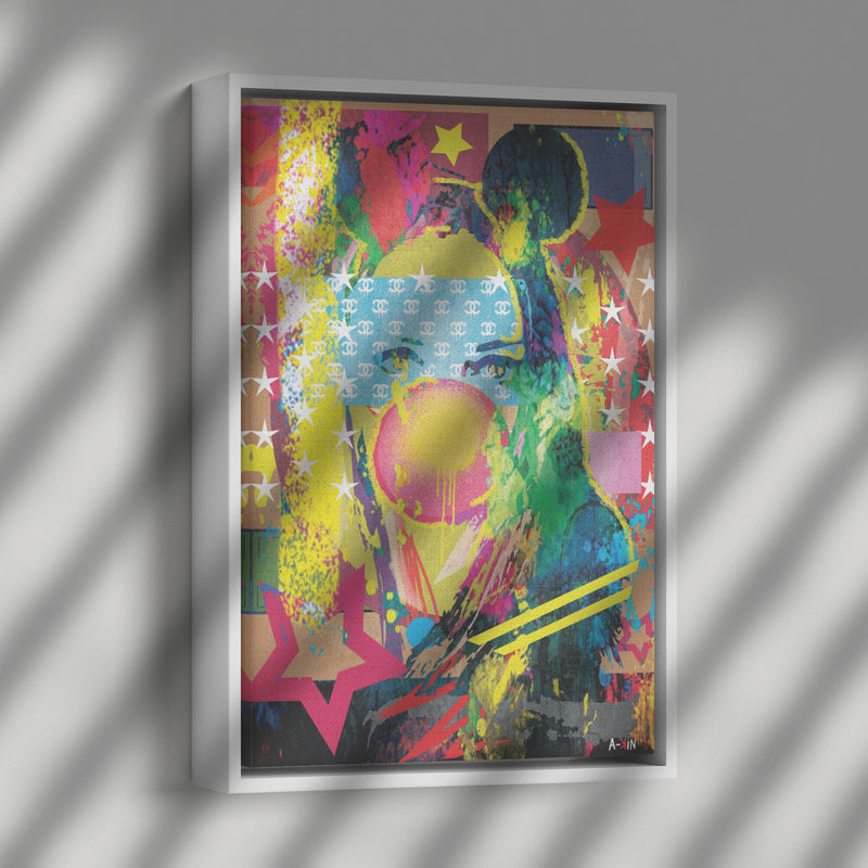 Woman In Love Mickey Wood Frame