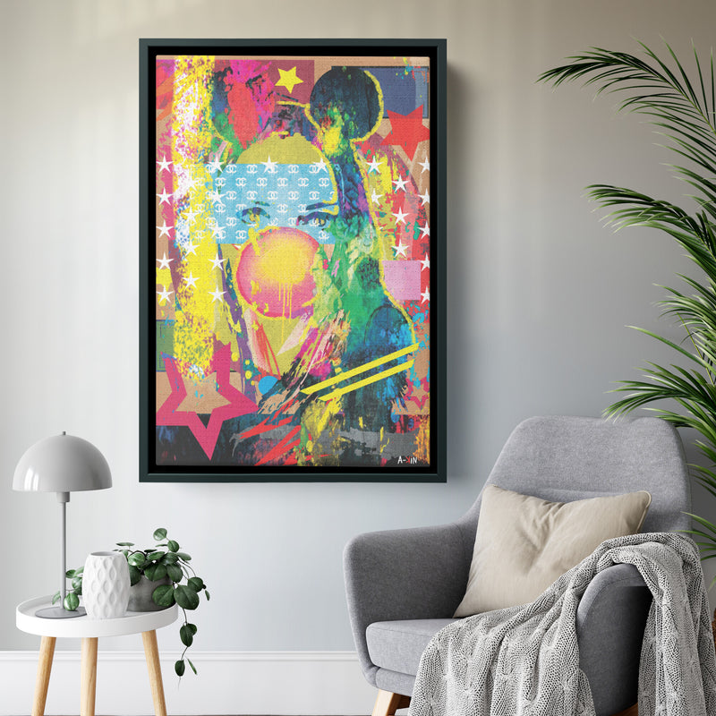Woman In Love Mickey Wood Frame