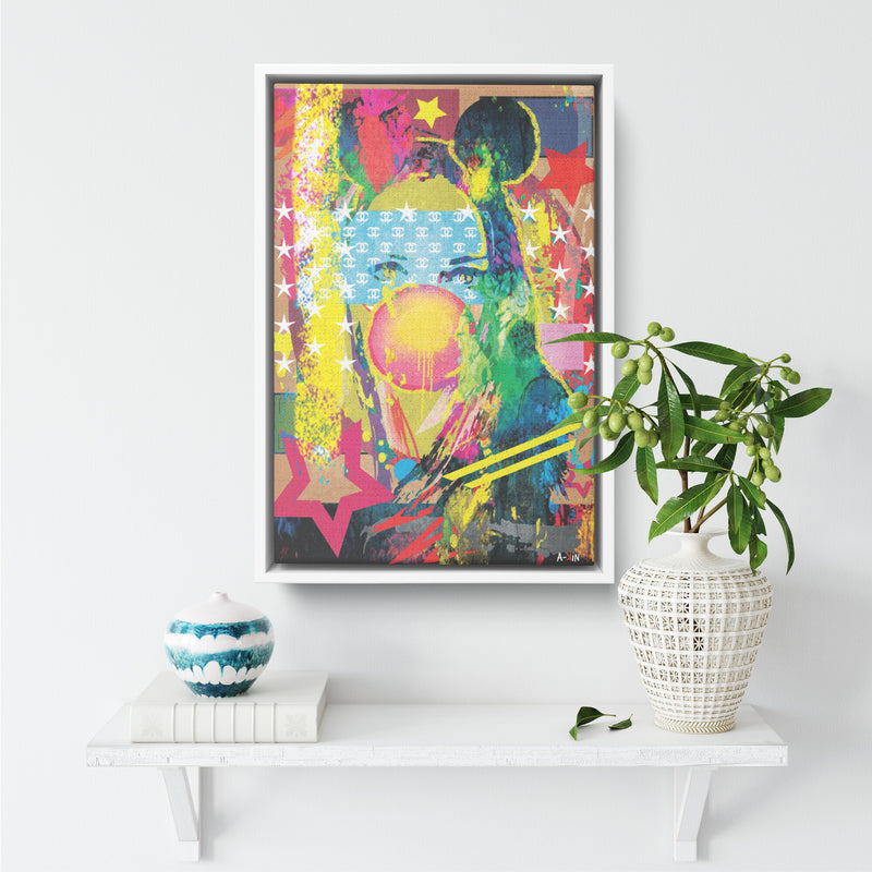 Woman In Love Mickey Wood Frame