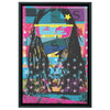 Woman In Love Money Wood Frame