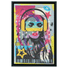 Woman In Love Music Wood Frame