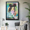 Woman In Love Party Wood Frame