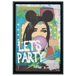 Woman In Love Party Wood Frame